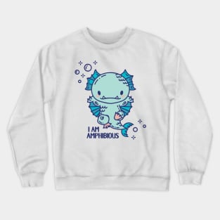 Cute Amphibious monster swimmer Crewneck Sweatshirt